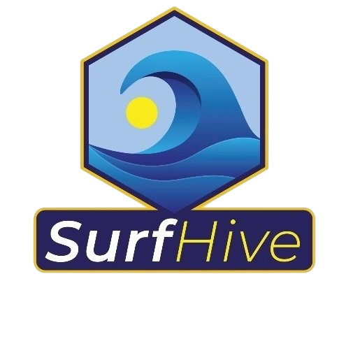 SurfHive Surf School Seychelles logo